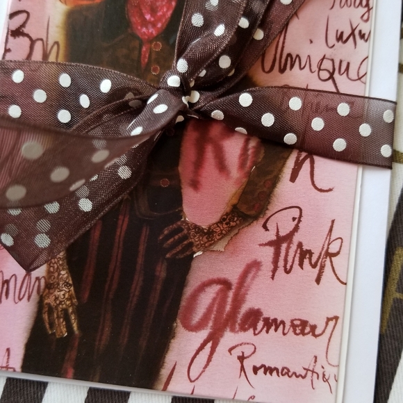 ❗Henri Bendel Illustrator Izak Zenou Bendel Girl Glam Notecards and Envelope Set - Picture 4 of 4